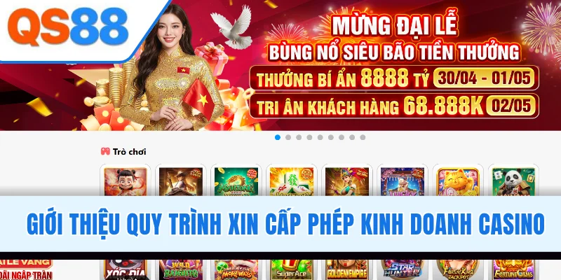 Giới thiệu quy trình xin cấp phép kinh doanh casino
